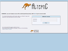 Tablet Screenshot of alice.octopuce.fr